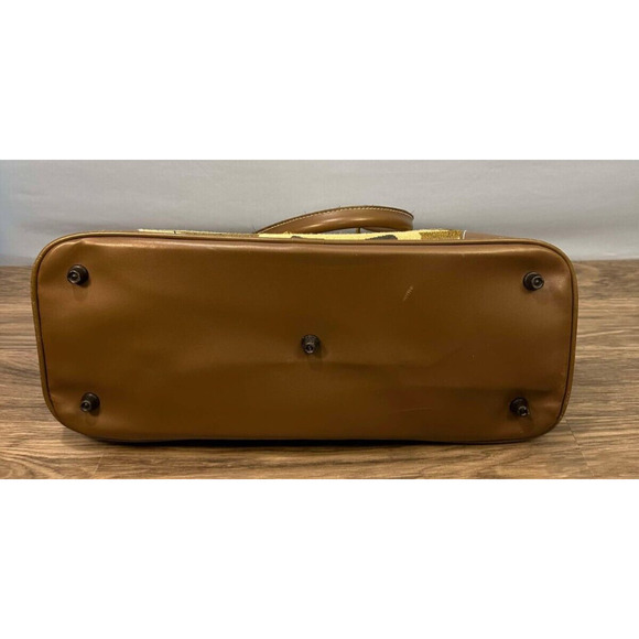 American Trunk & Case Tapestry Travel Overnight Boho Carpet Style Travel Bag - Picture 6 of 12